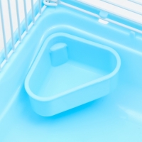 Клетка для грызунов "Пижон", двухэтажная с наполнением 31 х 24 х 29 см, голубая Клетка для грызунов "Пижон", двухэтажная с наполнением 31 х 24 х 29 см, голубая