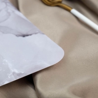 Доска разделочная пластиковая &laquo;Мрамор&raquo;, пластик, 30х20 см