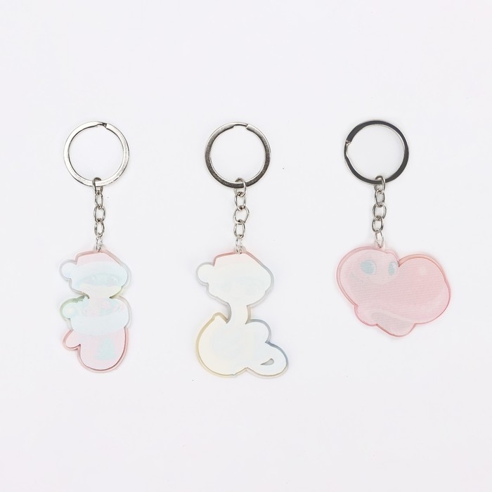 Брелок новогодний, для ключей &laquo;Новогодний&raquo; микс