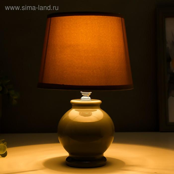 Лампа настольная 16144/1BL E14 40Вт серый 17,5х17,5х27 см RISALUX