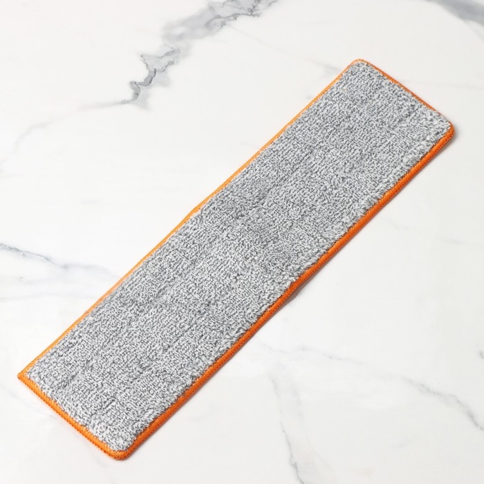 Насадка для швабры с отжимом Raccoon, карманы с двух сторон, микрофибра, 42&times;11,5 см