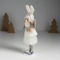 Кукла интерьерная "Ангелочек в шапке с ушками зайчика" 4х8х20 см Кукла интерьерная "Ангелочек в шапке с ушками зайчика" 4х8х20 см