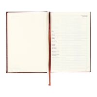 Ежедневник недатированный A5, 176 листов, deVENTE.Symbol, твёрдая обложка из искусственной кожи с поролоном, золотой срез, блок 70 г/м2, коричневый