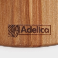 Подарочный набор деревянной посуды Adelica &laquo;Сырная мозайка&raquo;, доска разделочная 35&times;22 см, менажницы 4 шт, 12,5&times;9 см, берёза