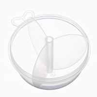 Контейнер для детского питания, 3 секции, ВИД 3, 180мл., цвет голубой Контейнер для детского питания, 3 секции, ВИД 3, 180мл., цвет голубой