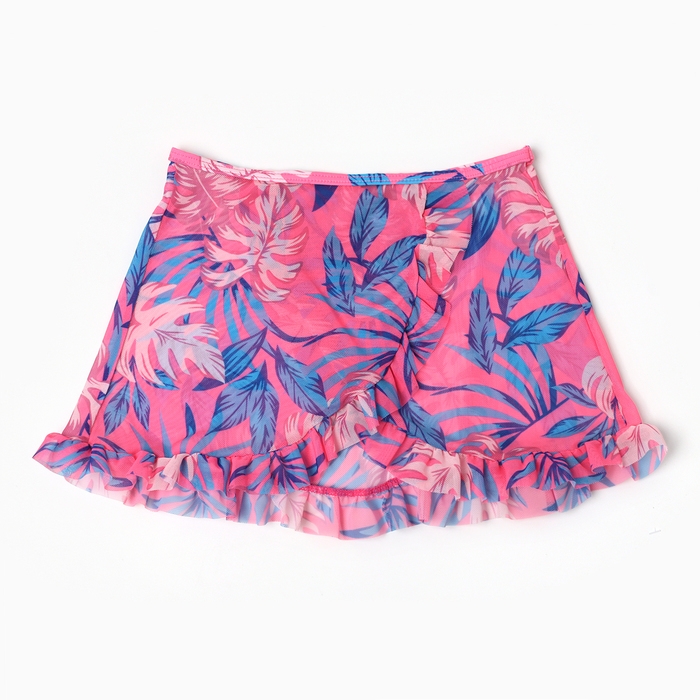 Купальник раздельный для девочек, цвет розовый, рост 98-104 см