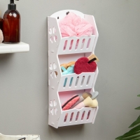 Полка для ванной комнаты 45 х 11 х 17 см, пластик Полка для ванной комнаты 45 х 11 х 17 см, пластик