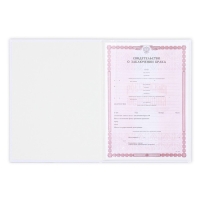 Папка для свидетельства о заключении брака «Самый важный день», А4. Папка для свидетельства о заключении брака «Самый важный день», А4.