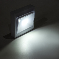 Фонарь-светильник "Мастер К", 3 Вт, COB, 3 ААА, магнит, липучка, 8.6 х 3 см