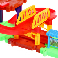 Железная дорога &laquo;Весёлое путешествие&raquo;, работает от батареек