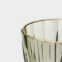 Бокал для вина стеклянный &laquo;Триумф&raquo;, 300 мл, 8,5&times;18,5 см, цвет зелёный