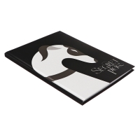 Бизнес-блокнот А5 80 листов в клетку, Secret place, обложка картон, матовая ламинация, выборочный лак, блок 60г/м2, МИКС Бизнес-блокнот А5 80 листов в клетку, Secret place, обложка картон, матовая ламинация, выборочный лак, блок 60г/м2, МИКС