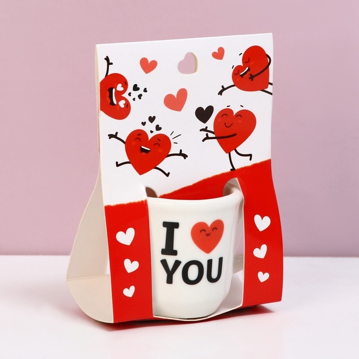 Кружка, сувенир &laquo;Моей половинке&raquo;, 30 мл