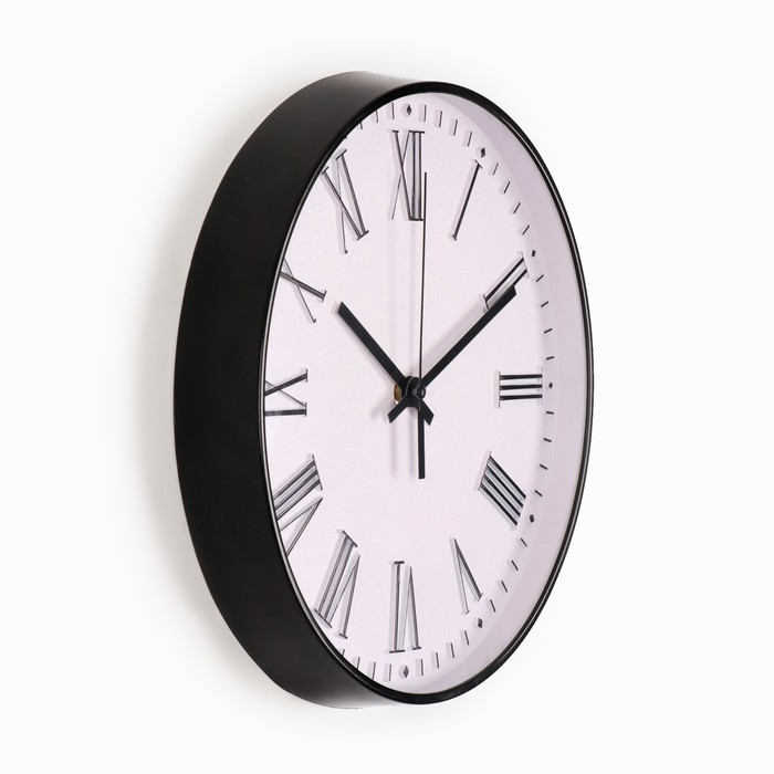 Часы настенные "Эдит", d-30 см, плавный ход