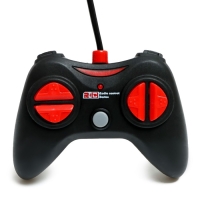 Машина радиоуправляемая &laquo;Спорткар&raquo;, свет, эффект дыма, работает от аккумулятора, цвет красный