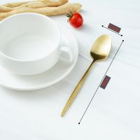 Столовые приборы из нержавеющей стали Magistro «Оску базис», 4 предмета, цвет золотой Столовые приборы из нержавеющей стали Magistro «Оску базис», 4 предмета, цвет золотой