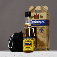 Подарочный набор ЧИСТОЕ СЧАСТЬЕ «Настоящий мужчина»: гель для душа 250 мл и мочалка для тела Подарочный набор ЧИСТОЕ СЧАСТЬЕ «Настоящий мужчина»: гель для душа 250 мл и мочалка для тела