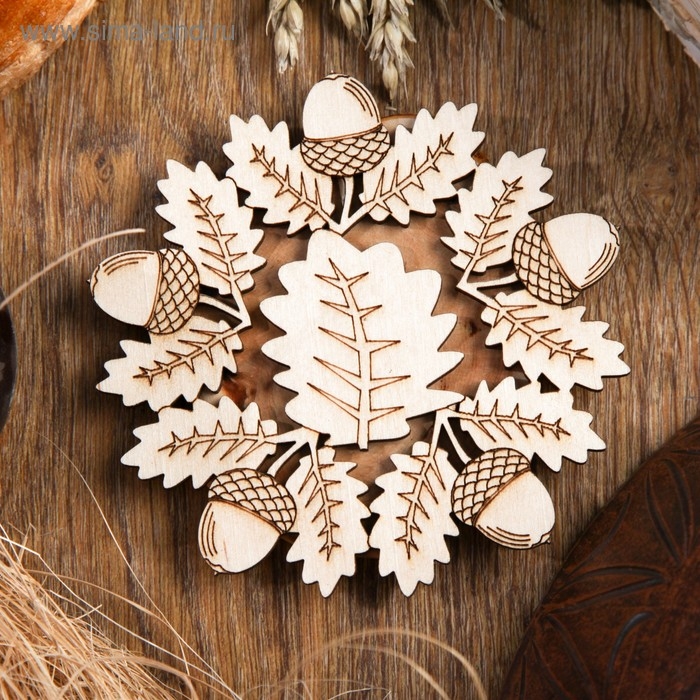 Подставка под горячее «Дубок», D=11 см, можжевельник Подставка под горячее «Дубок», D=11 см, можжевельник