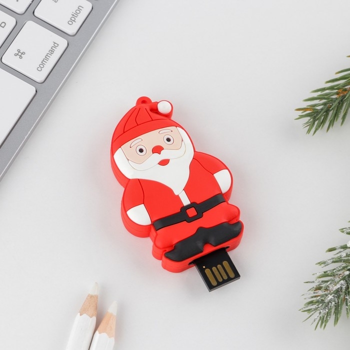 Флешка &laquo;Дед мороз&raquo;, 2 Гб