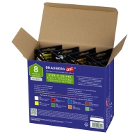 Краска акриловая в тубе, набор 8 цветов х 75 мл, BRAUBERG ART CLASSIC