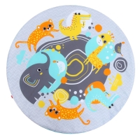 Развивающий коврик с дугами «Африка», 85х85 см, Крошка Я Развивающий коврик с дугами «Африка», 85х85 см, Крошка Я