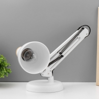 Настольная лампа "Юнец" Е27 40Вт белый 14,5х14,5х62 см RISALUX Настольная лампа "Юнец" Е27 40Вт белый 14,5х14,5х62 см RISALUX