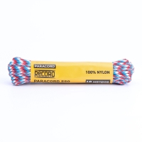 Паракорд 550, нейлон, триколор, d - 4 мм, 10 м Паракорд 550, нейлон, триколор, d - 4 мм, 10 м