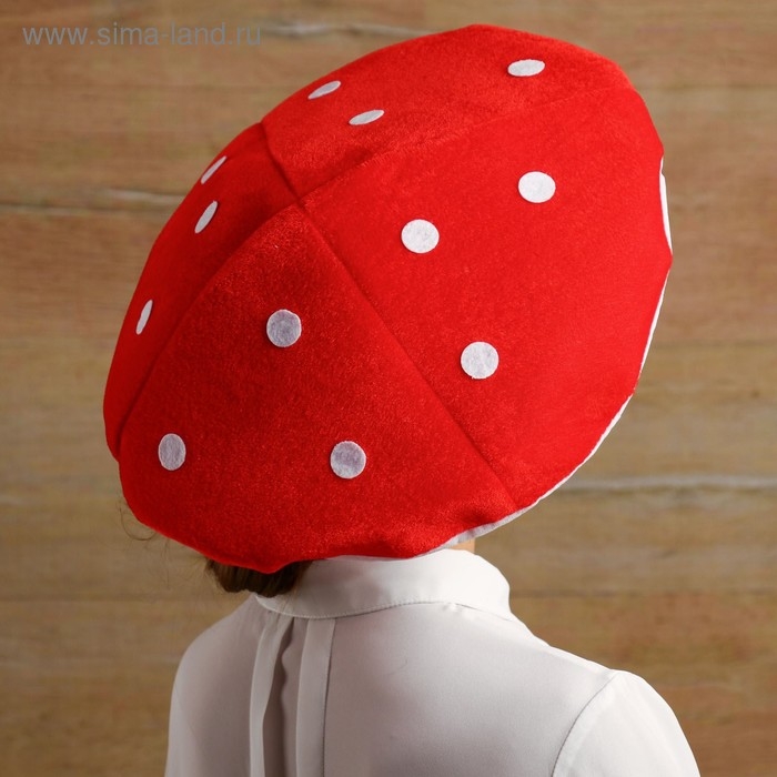 Карнавальная шляпа «Мухомор», р. 56–58 Карнавальная шляпа «Мухомор», р. 56–58