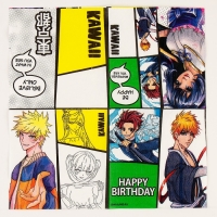 Салфетки бумажные 25*25см "Комиксы" (набор 20 шт) Салфетки бумажные 25*25см "Комиксы" (набор 20 шт)