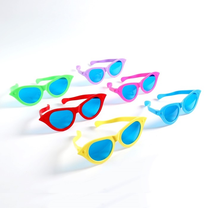 Очки-гигант &laquo;Красота&raquo;, матовые, цвета МИКС