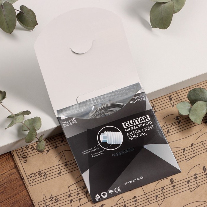 Струны электрогитары ZIKO DN-010 10-46, никелевые Струны электрогитары ZIKO DN-010 10-46, никелевые