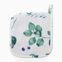 Прихватка "Этель" Eucalyptus 19х19см,100% хлопок, саржа 190 гр/м2 Прихватка "Этель" Eucalyptus 19х19см,100% хлопок, саржа 190 гр/м2