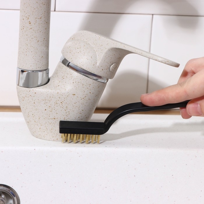 Набор щёток Доляна, 3 шт: латунная, стальная, нейлоновая