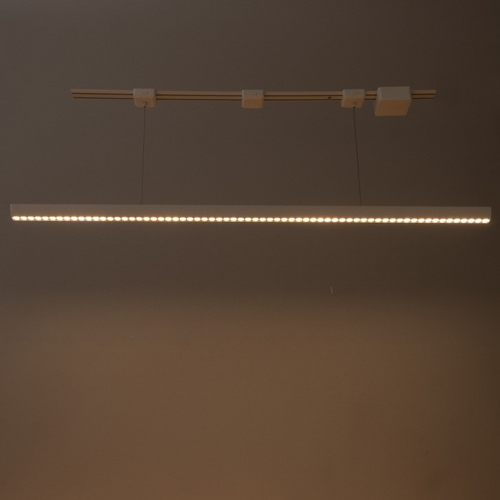 Светильник трековый SLIM Светильник трековый SLIM "Рейна" LED 66Вт 3000K-6000К 48V CRI90 белый 3,2х3,8х12-112см