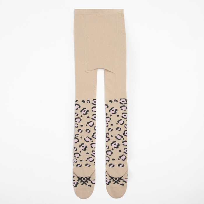 Колготки детские KAFTAN Колготки детские KAFTAN "Леопард" 104-110 см, бежевые