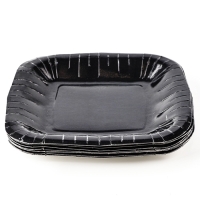 Набор посуды одноразовый «Чёрный», 12 стаканов, 12 тарелок Набор посуды одноразовый «Чёрный», 12 стаканов, 12 тарелок