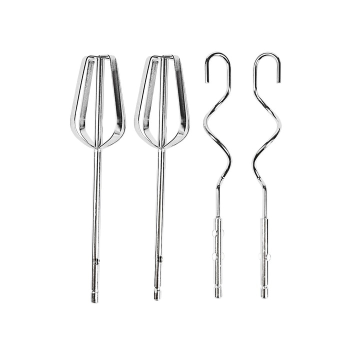 Миксер Luazon LMR-04, ручной, 180 Вт, 7 скоростей, 4 насадки, бело-чёрный Миксер Luazon LMR-04, ручной, 180 Вт, 7 скоростей, 4 насадки, бело-чёрный