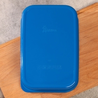 Ланч-бокс прямоугольный FoodVibes &laquo;Приготовлено с душой&raquo;, 1200 мл