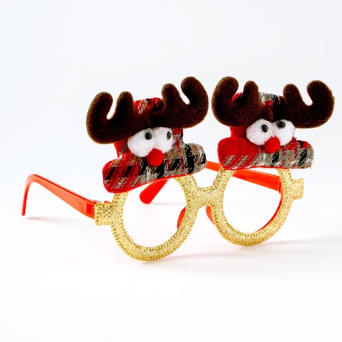 Новый год! Карнавальные очки &laquo;Олень&raquo;