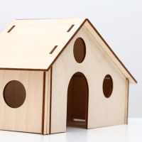 Домик для грызунов, 21,2 х 9,4 х 11,7 см Домик для грызунов, 21,2 х 9,4 х 11,7 см