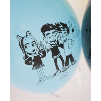 Шар латексный 12" «Влад А4», набор 5 шт., МИКС Шар латексный 12" «Влад А4», набор 5 шт., МИКС