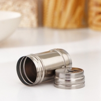 Ёмкость для специй из нержавеющей стали &laquo;Металлик&raquo;, 80 мл, 4&times;8 см