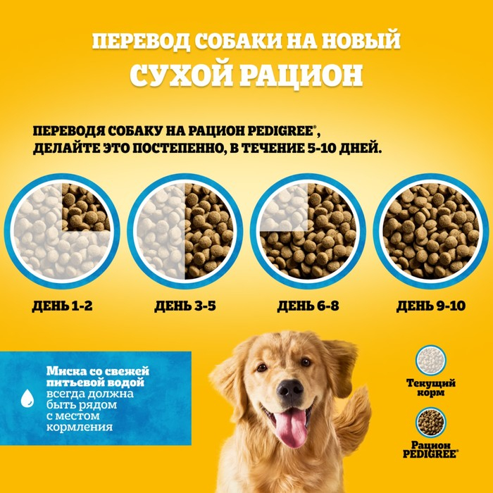Сухой корм Pedigree для собак всех пород, говядина, 13 кг Сухой корм Pedigree для собак всех пород, говядина, 13 кг