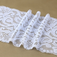 Кружевная эластичная ткань, 175 мм × 2,7 ± 0,5 м, цвет небесно-голубой Кружевная эластичная ткань, 175 мм × 2,7 ± 0,5 м, цвет небесно-голубой