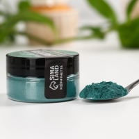 Глиттер кандурин «Изумрудный» для десертов и напитков, водорастворимый, 5 г. Глиттер кандурин «Изумрудный» для десертов и напитков, водорастворимый, 5 г.