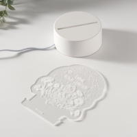 Светильник "Нельзя сдаваться" LED RGB от сети RISALUX