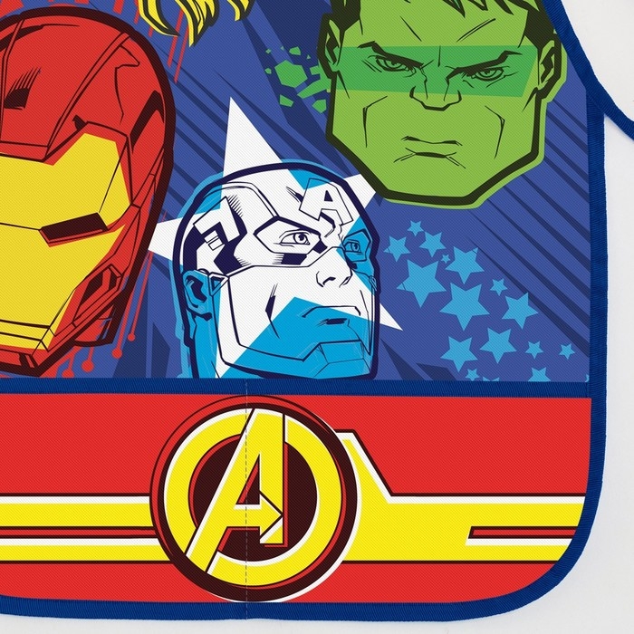 Фартук с нарукавниками детский &laquo;Команда Мстители&raquo;, 49х39 см