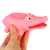 Набор резиновых игрушек для ванны &laquo;Пирамидка-брызгалка&raquo;, 20 см, с пищалкой, 5 шт, Крошка Я