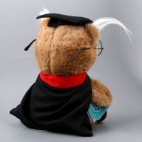 Мягкая игрушка «1 сентября: Совушка с книжкой», цвет коричневый Мягкая игрушка «1 сентября: Совушка с книжкой», цвет коричневый