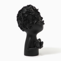 Статуэтка полистоун &laquo;Любовь&raquo; цвет чёрный 12 х 6,5 х 22 см